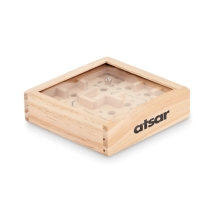 ZUKY Pušies medienos labirinto žaidimas