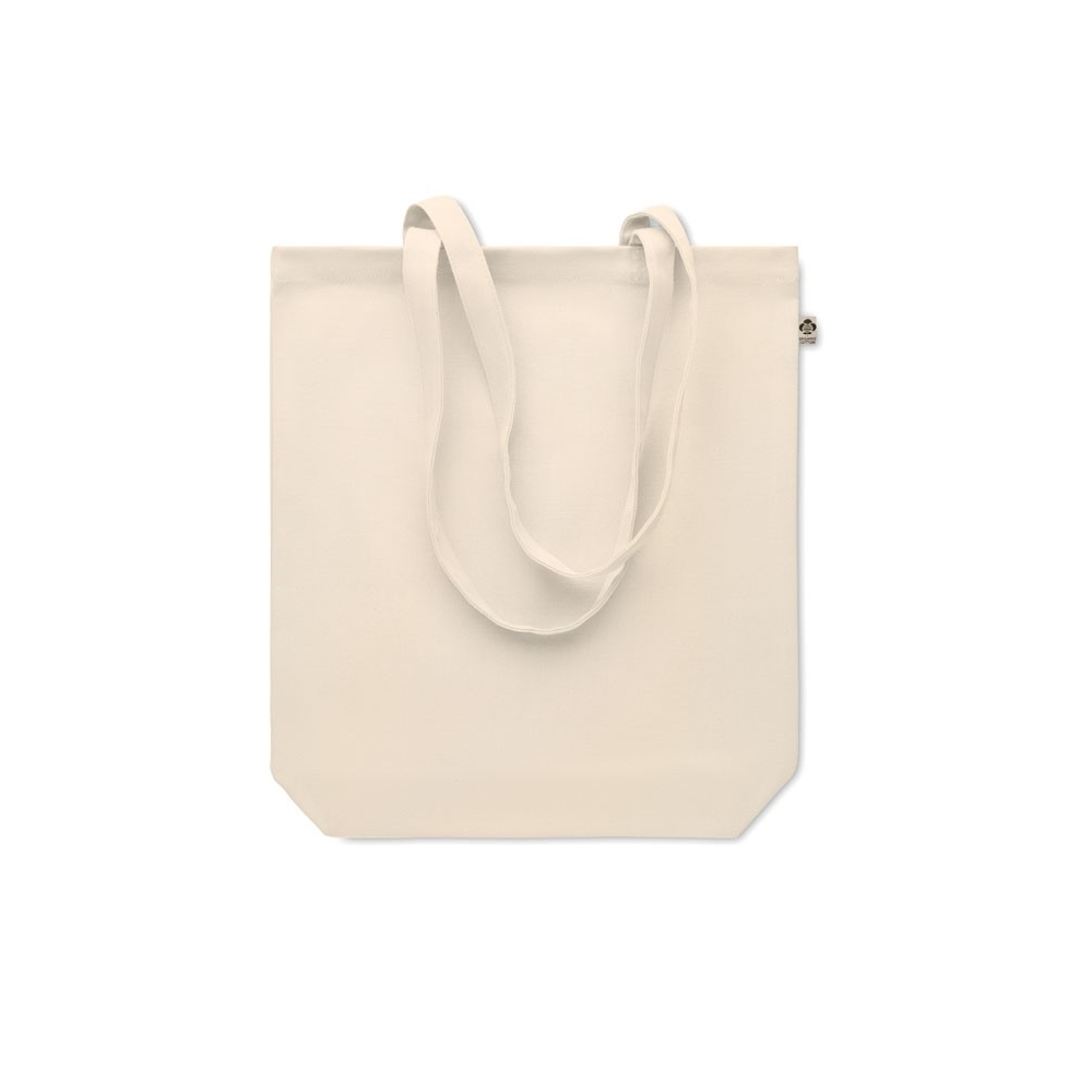 RASSA+ Organinės drobės pirkinių krepšys ilgomis rankenomis 270 gr/m²