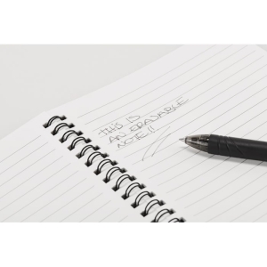 NOBUUK A5 daugkartinė užrašų knygelė su PP viršeliu