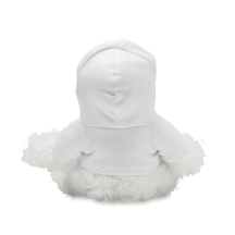 MANNY Pliušinis karvutės žaisliukas su gobtuvu