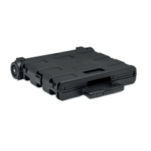 CARRO Sulankstomas pirkinių vežimėlis su plienine rankena