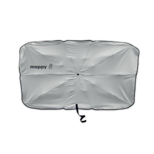 BAYANG Saulės skydelis automobiliui su sidabrine danga