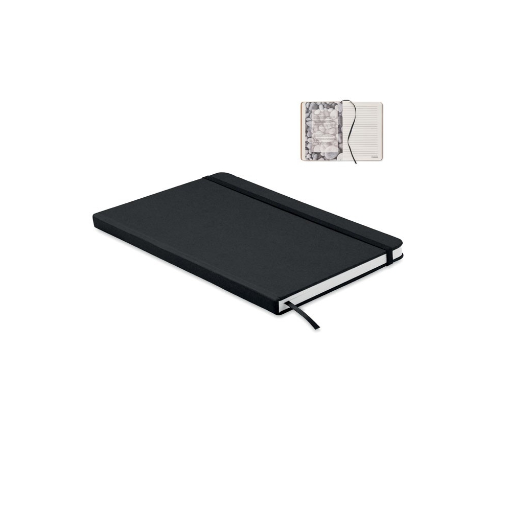 STEIN A5 sąsiuvinis su kietu kartono viršeliu (160 lapų)