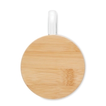 SIAN Stiklinis puodelis su medžio dizainu ir dangteliu 220 ml