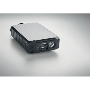 DYA Powerbankas su saulės ir rankiniu įkrovimu 8000 mAh