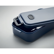 INDUS Plastikinė pietų dėžutė sandariu dangčiu (800 ml)