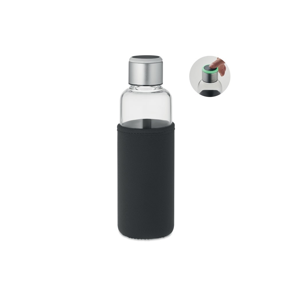 INDER Stiklinė gertuvė su išmaniu priminimu 500 ml