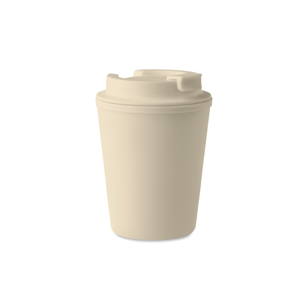 TRIDUS Dvigubų sienelių plastikinis puodelis 300 ml