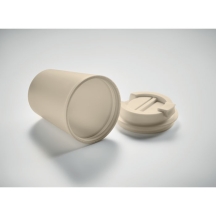 TRIDUS Dvigubų sienelių plastikinis puodelis 300 ml