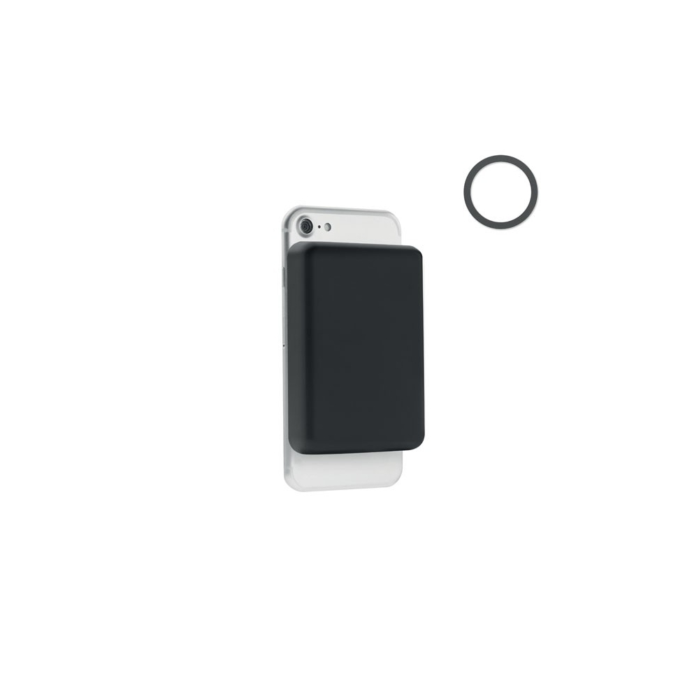 DOUBLETIC Magnetinis belaidis įkroviklis (15 W) su išorinė baterija 5000 mAh