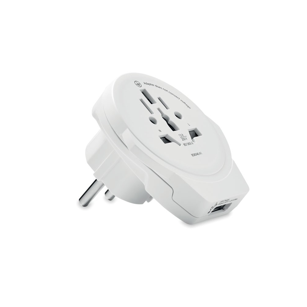 WORLD TO EUROPE SKROSS® Kelioninis įvairių šalių adapteris