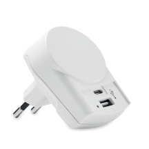 EURO USB CHARGER A/C 27 W SKROSS® Euro USB įkroviklis su Europiniu 2 polių kištuku