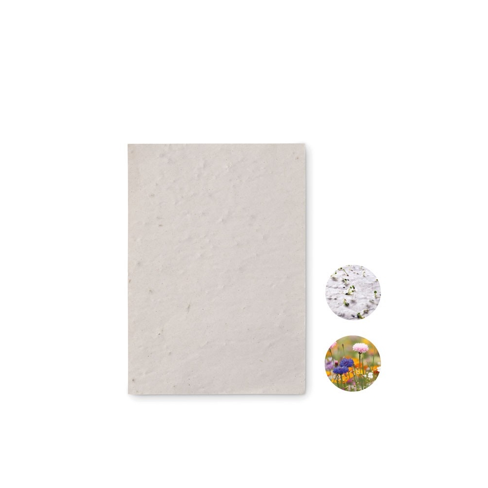 ASIDO Laukinių gėlių sėklų popierius A6, 80 g/m²