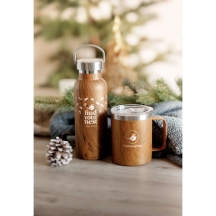 NAMIB BOTTLE Vakuuminė gertuvė su medžio efektu 500 ml