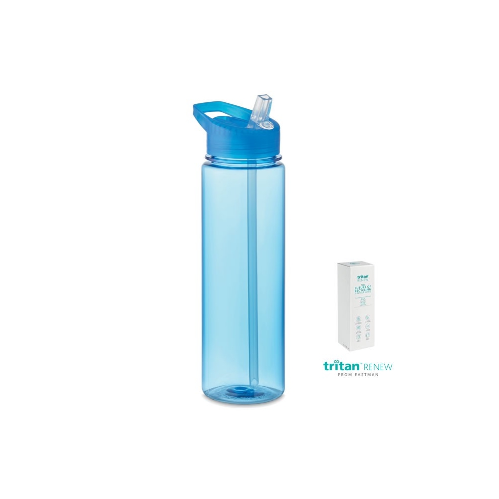 BAY Tritano gertuvė su užlenkiamu šiaudeliu be BPA (650 ml)