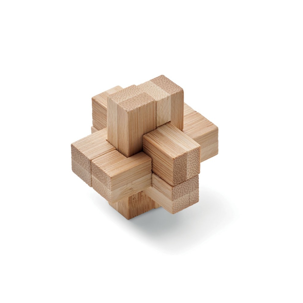 SQUARENATS Bambukinis galvosūkis- dėlionė