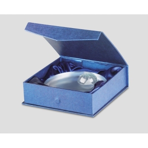 MONDAL Elegantiškas apvalus stiklinis trofėjus