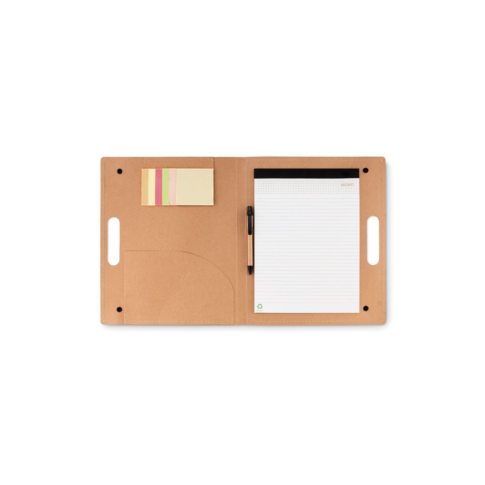 ALBERTA Konferencijų segtuvas su perdirbto kartono viršeliu