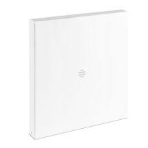 RONDO Didelis sieninis laikrodis su aliuminio ciferblatu