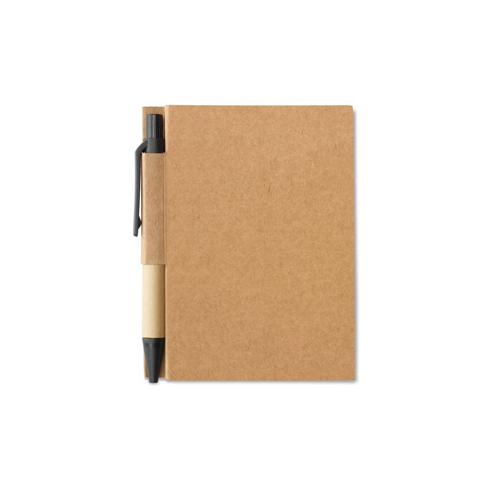 CARTOPAD Perdirbto popieriaus užrašų užrašinė su rašikliu