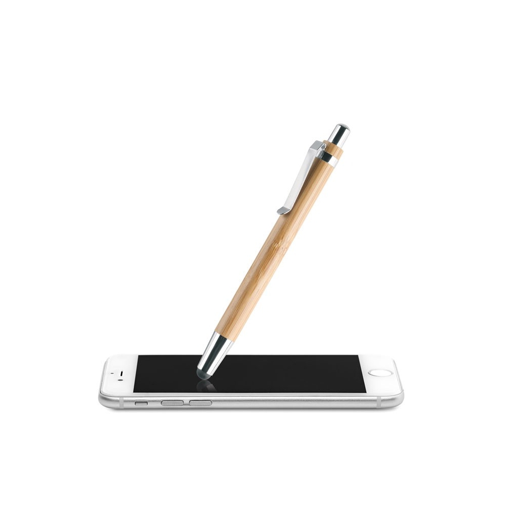 BYRON Paspaudžiamas tušinukas su ekranui jautriu antgaliu