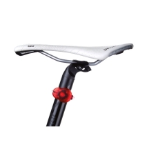 BYLUX 2 dalių dviračio ir lauko šviesų rinkinys (raudona ir balta)