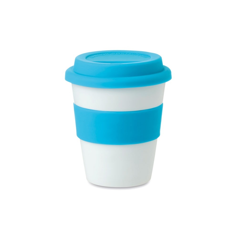 ASTORIA Vienasienis puodelis su silikoniniu dangteliu