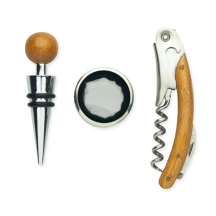 SONOMA Vyno rinkinys bambukinėje dėžutėje