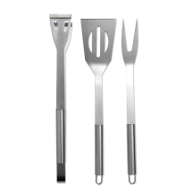 SHAKES Barbekiu įrankių rinkinys su dėklu (3 dalių)