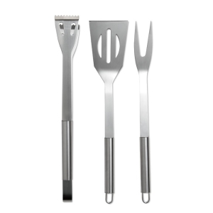 SHAKES Barbekiu įrankių rinkinys su dėklu (3 dalių)