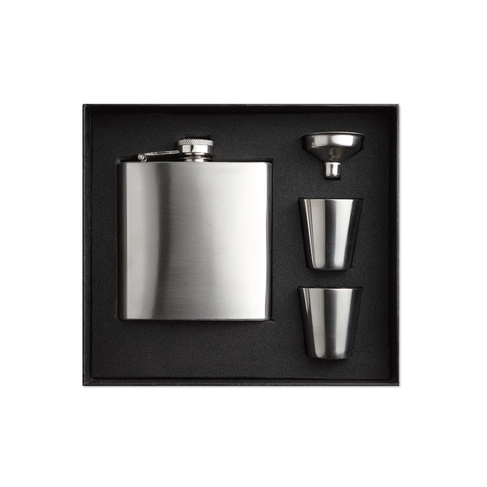 SLIMMY FLASK SET Plona kišeninė gertuvė "fleškutė" (175 ml)