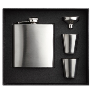 SLIMMY FLASK SET Plona kišeninė gertuvė "fleškutė" (175 ml)