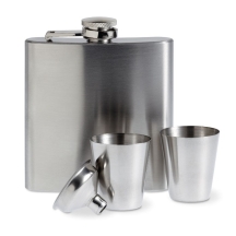 SLIMMY FLASK SET Plona kišeninė gertuvė "fleškutė" (175 ml)