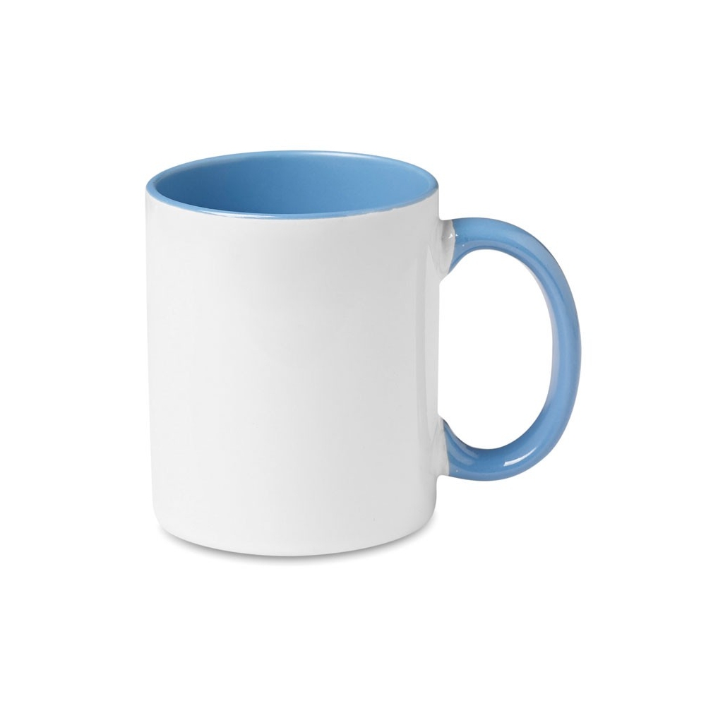 SUBLIMCOLY Sublimacinis spalvotas keramikinis puodelis (300 ml)