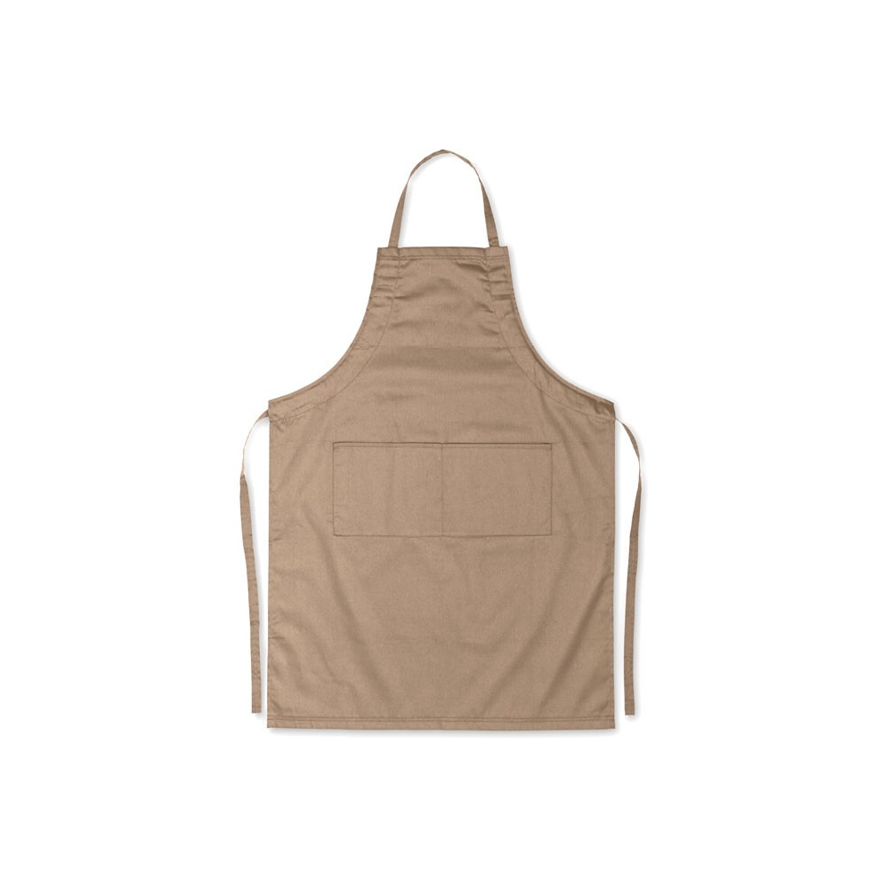 FITTED KITAB Reguliuojama virtuvinė prijuostė su kišenėmis 190 g/m²