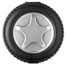 RUEDA TOOL Pilnas 25 dalių įrankių rinkinys padangos formos dėžėje