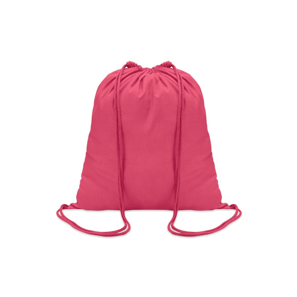 COLORED Medvilninis maišelis su užtraukiamais raišteliais 100 g/m²