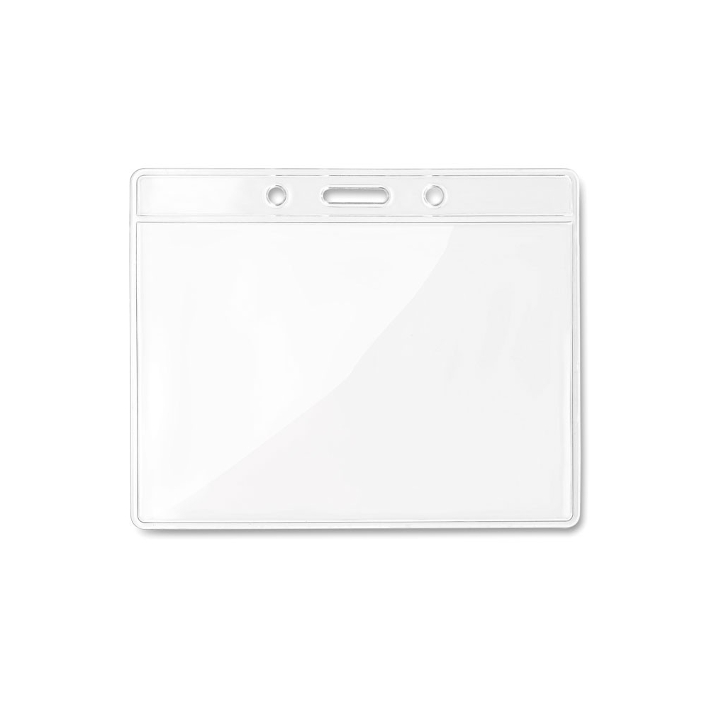 BADGY Skaidrus akreditacinis dėklas renginiams (Horizantalus)