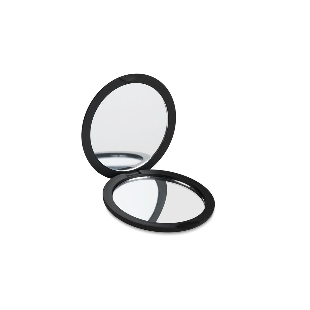 STUNNING Dvipusis kompaktiškas kišeninis veidrodėlis