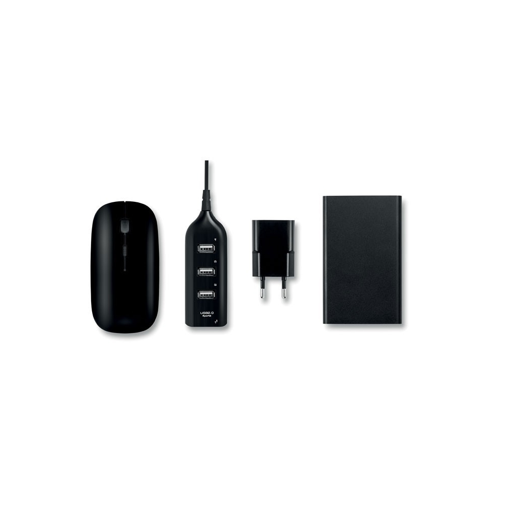 POWERSET Kompiuterio aksesuarų rinkinys dėkle