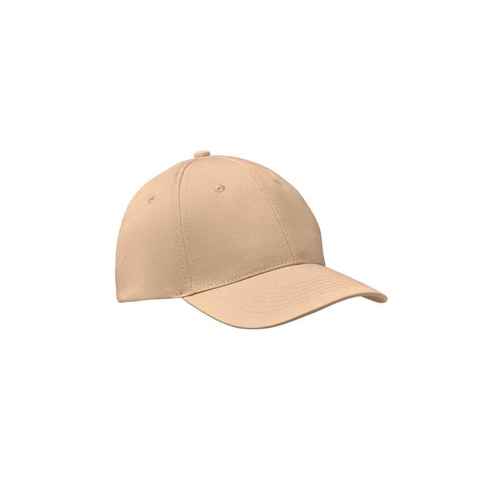 BASIE 6 skydelių beisbolo kepurėle, 160 g/m²