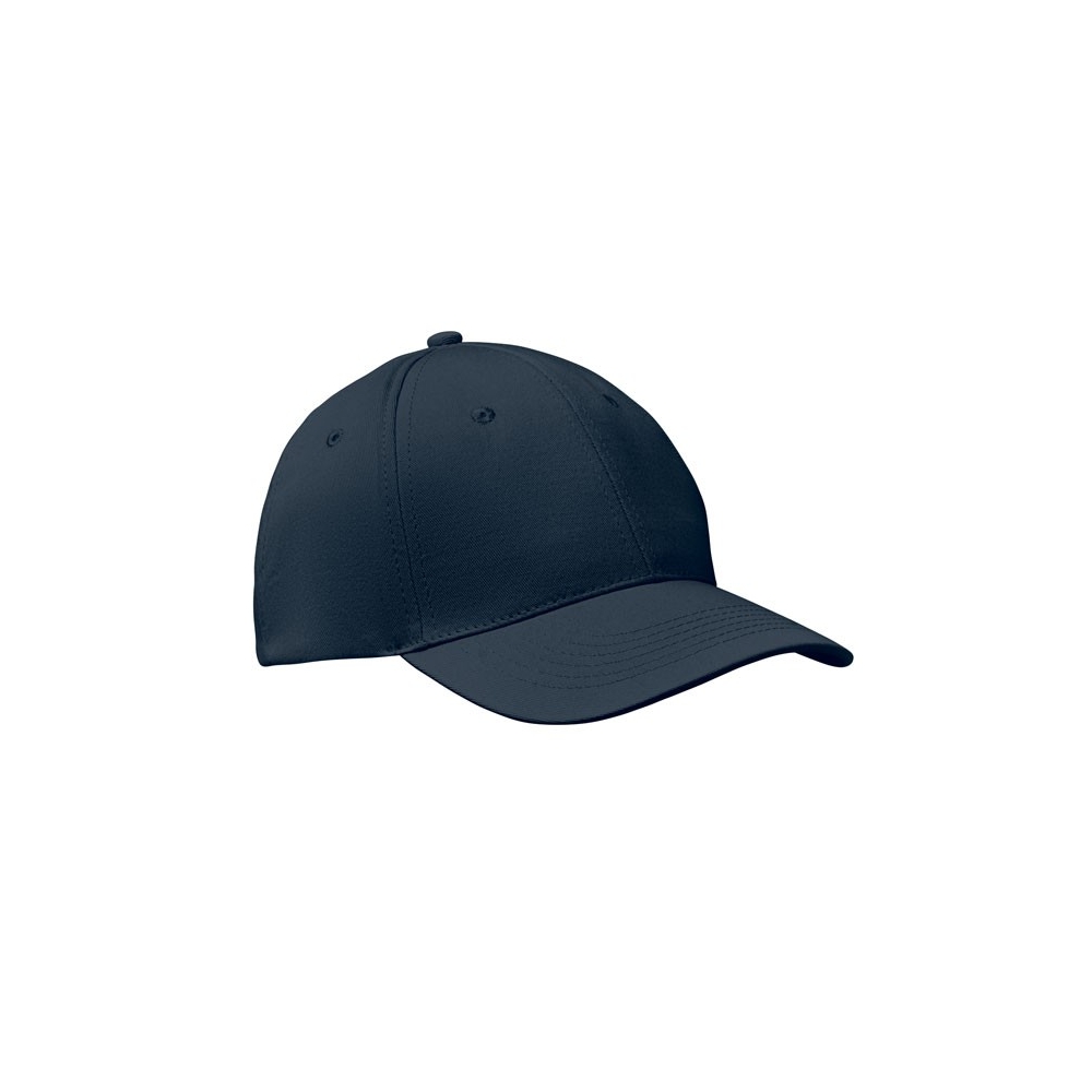 BASIE 6 skydelių beisbolo kepurėle, 160 g/m²