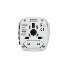 MUV MICRO SKROSS® Universalus kelioninis adapteris