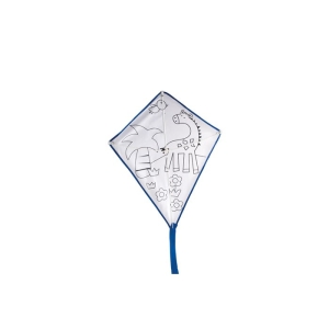 TARIFA Vaikiškas aitvaras spalvinimui su 4 flomasteriais