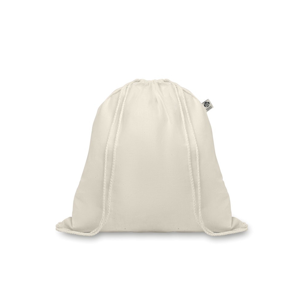 ORGANIC HUNDRED Ekologiškas medvilninis užtraukiamas maišelis 105 g/m²