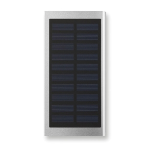 SOLAR POWERFLAT Saulės energija įkraunamas powerbankas 8000 mAh