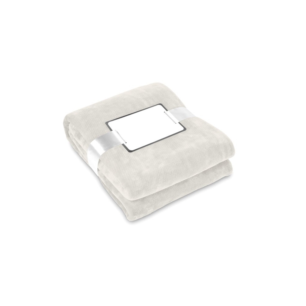 DAVOS Flanelinis fleece pledas su juostele 280 g/m²