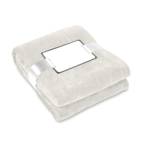 DAVOS Flanelinis fleece pledas su juostele 280 g/m²
