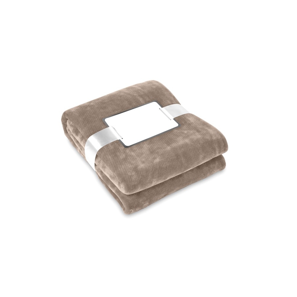 DAVOS Flanelinis fleece pledas su juostele 280 g/m²