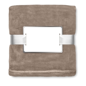 DAVOS Flanelinis fleece pledas su juostele 280 g/m²